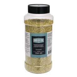 BrandNewCake Sugar Strands Metallic Goud 750gr.* Ijsdips|Eetbare Strooisels