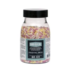 BrandNewCake Sugar Strands Pastel Mix 80gr.* Ijsdips|Eetbare Strooisels