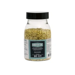 BrandNewCake Sugar Strands Metallic Goud 80gr.* Ijsdips|Eetbare Strooisels