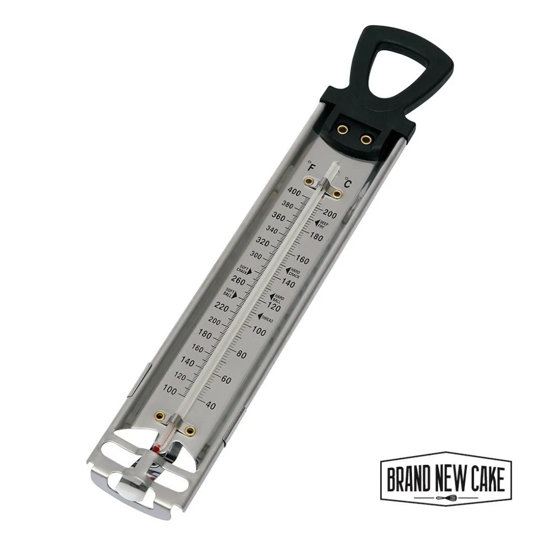BrandNewCake Suikerthermometer RVS +40 tot +200°C* Thermometers En Timers