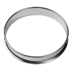 BrandNewCake Taartring RVS Ø10x2cm* Dessertringen|Ronde Bakvormen