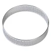 BrandNewCake Taartring RVS Geperforeerd Ø9x2cm* Dessertringen|Ronde Bakvormen
