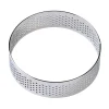 BrandNewCake Taartring RVS Geperforeerd Ø7x2cm* Dessertringen|Ronde Bakvormen