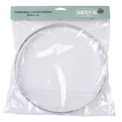 BrandNewCake Taartring RVS Geperforeerd Ø24x2cm* Dessertringen|Ronde Bakvormen