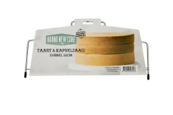 BrandNewCake Taartzaag / Kapselzaag Dubbel 32cm* Messen En Zagen