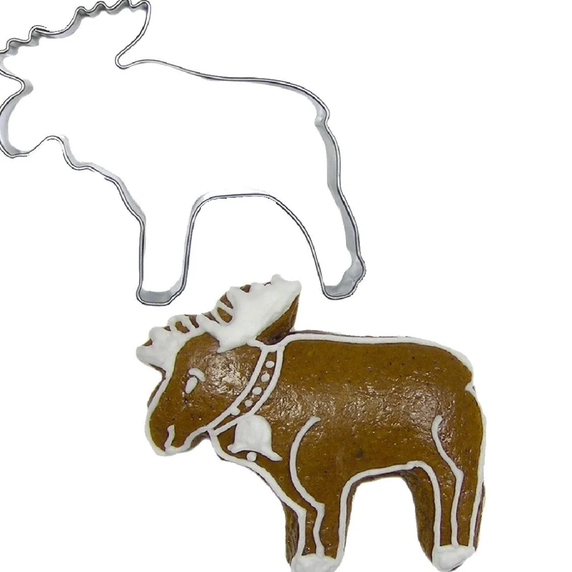 BrandNewCake Uitsteker Eland RVS 6,5cm* Figuur Stekers