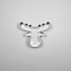 BrandNewCake Uitsteker Elandkop RVS 7cm* Figuur Stekers