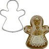 BrandNewCake Uitsteker Gingerbread Vrouw RVS 6,5cm* Figuur Stekers