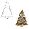 BrandNewCake Uitsteker Kerstboom RVS 6cm* Figuur Stekers