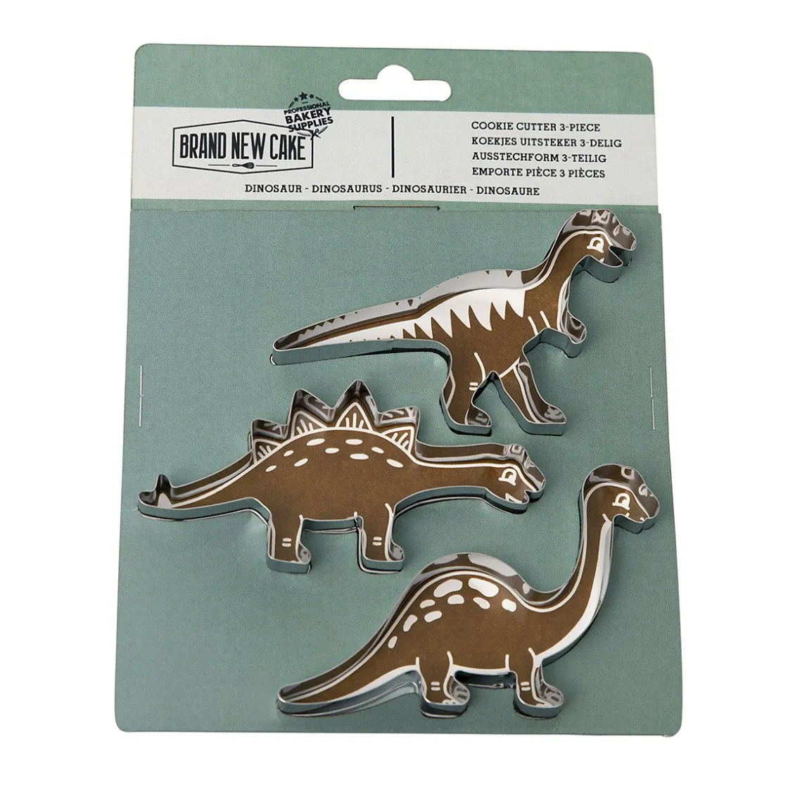 BrandNewCake Uitsteker Set Dinosaurus 3st.* Figuur Stekers