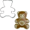 BrandNewCake Uitsteker Teddybeer RVS 6cm* Figuur Stekers