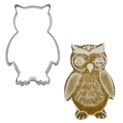 BrandNewCake Uitsteker Uil RVS 6cm* Figuur Stekers