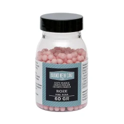 BrandNewCake Zachte Parels Roze 60gr.* Eetbare Strooisels