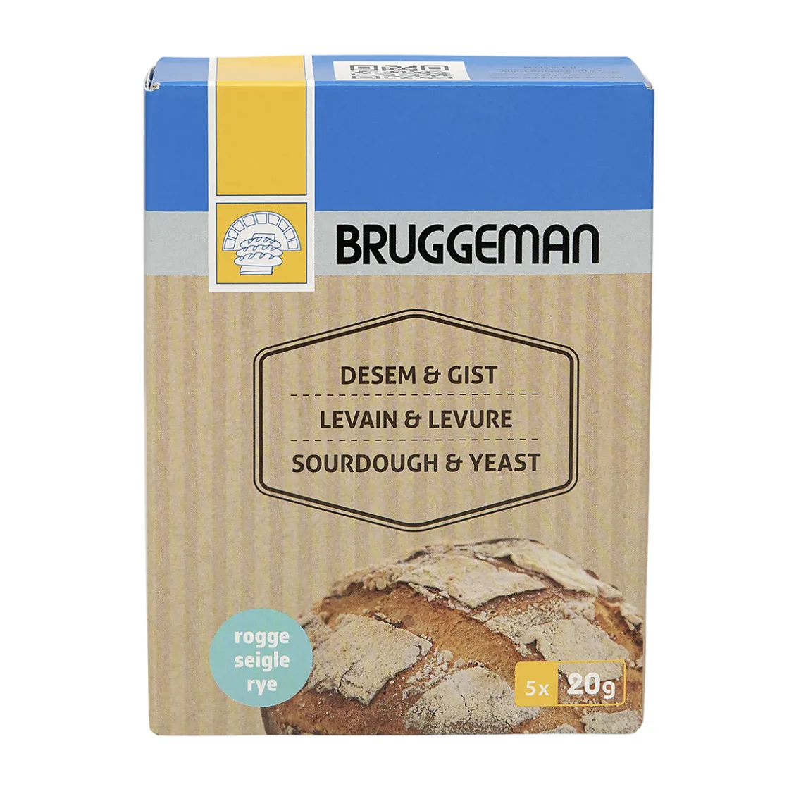 Bruggeman Desem & Gist (5x20gr)* Hulpstoffen