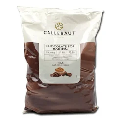 Callebaut Bakvaste chocolade Chunks Melk 2,5 kg.* Chocolade