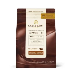 Callebaut Chocolade Callets Melk Minder Suiker 2,5kg* Chocolade|Chocolade Druppels