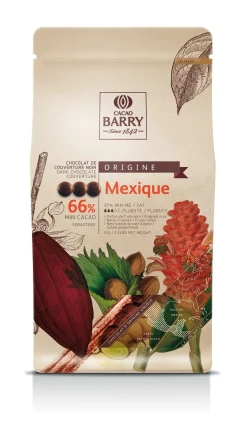 Callebaut Chocolade Callets Puur Mexico (66%) 1kg* Chocolade|Chocolade Druppels