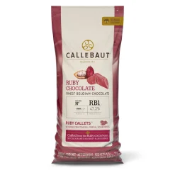 Callebaut Chocolade Callets Ruby 10 kg (RB1)* Chocolade|Chocolade Druppels