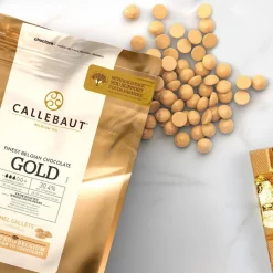 Callebaut Chocolade Callets Gold 20kg* Chocolade|Chocolade Druppels
