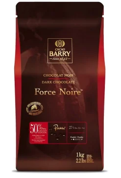 Callebaut Chocolade Callets Puur Force Noire (50%) 1kg* Chocolade|Chocolade Druppels