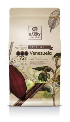 Callebaut Chocolade Callets Puur Venezuela (72%) 1kg* Chocolade|Chocolade Druppels