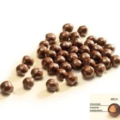 Callebaut Chocolade Crispy Pearls Melk 800 gram* Chocolade Decoraties|Ijsdips