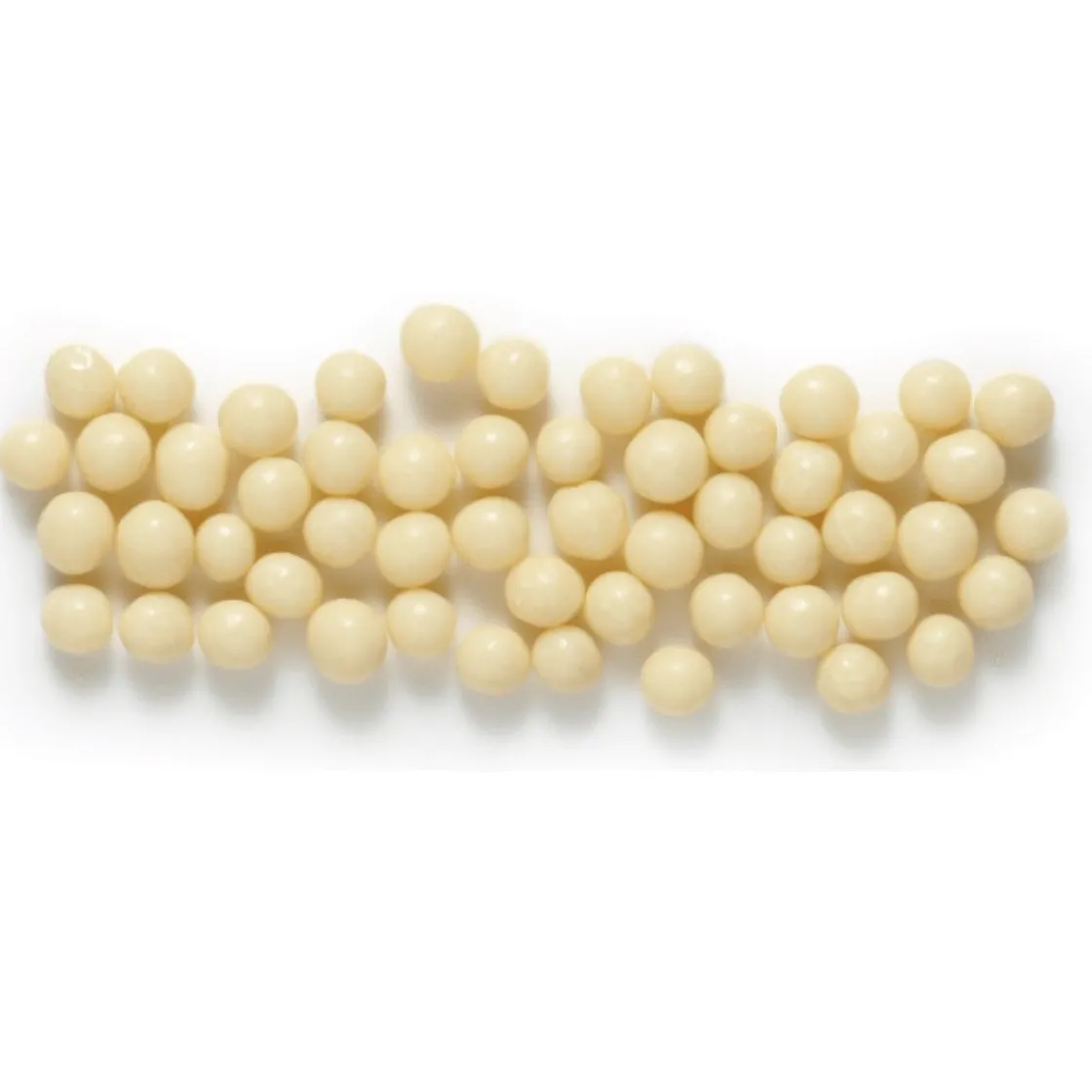 Callebaut Chocolade Crispy Pearls Wit 10kg* Ijsdips|Eetbare Strooisels