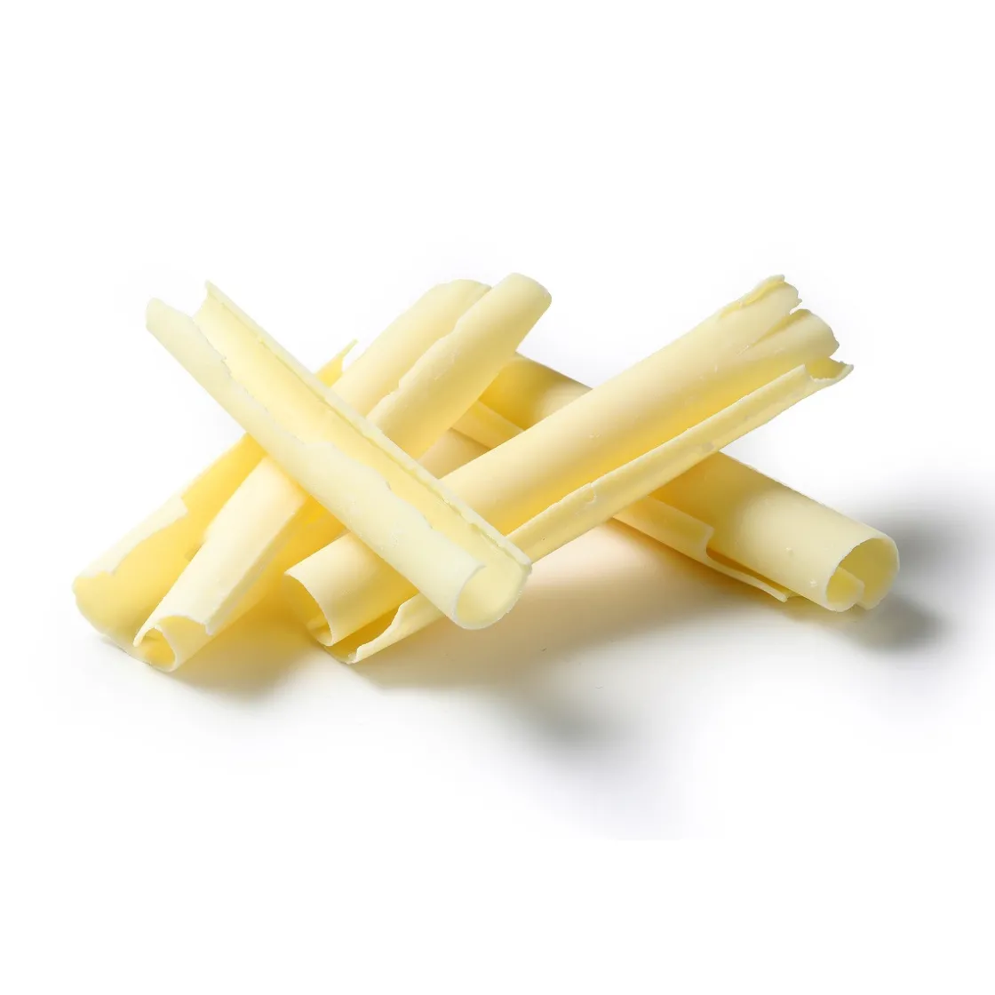 Callebaut Chocolade Curved Schaafsel Wit 2,5kg* Eetbare Strooisels|Chocolade Decoraties