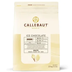 Callebaut Chocolade IJs Coating Wit 2,5 kg* Souplesse
