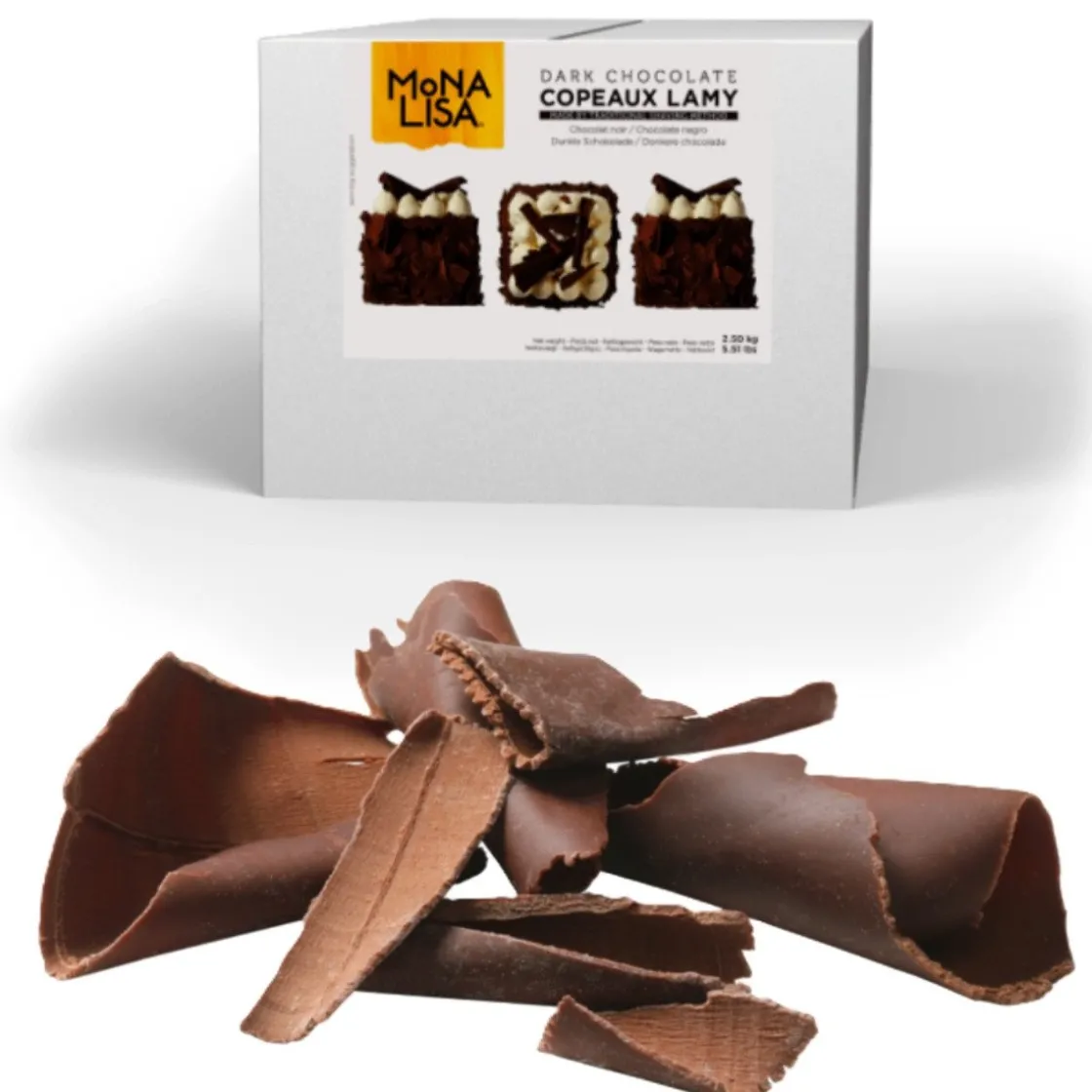 Callebaut Chocolade Schaafsel Fijn Puur 2,5kg* Chocolade Decoraties|Chocolade Decoraties