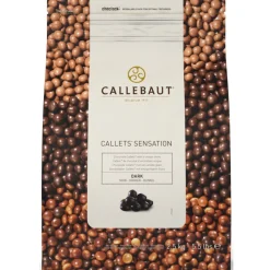Callebaut Chocolade Sensation Parels Puur 2,5kg*** Chocolade Decoraties|Ijsdips
