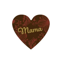 Callebaut Chocoladedecoratie Hart Mama 224st.* Chocolade Decoraties|Chocolade Decoraties