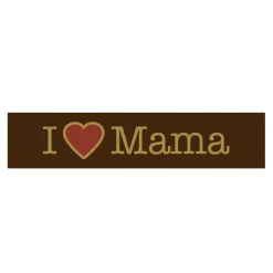Callebaut Chocoladedecoratie I Love Mama 160st.* Chocolade Decoraties|Chocolade Decoraties
