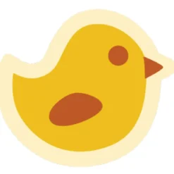 Callebaut Chocoladedecoratie Schattig Kuikentje 440st.* Chocolade Decoraties|Chocolade Decoraties