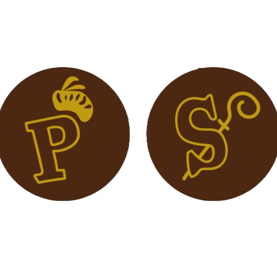 Callebaut Chocoladedecoratie Hoor Wie Komt Daar 280st.* Smaakstrips En Schildjes|Chocolade Decoraties