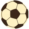 Callebaut Chocoladedecoratie Voetbal 189st* Chocolade Decoraties|Chocolade Decoraties