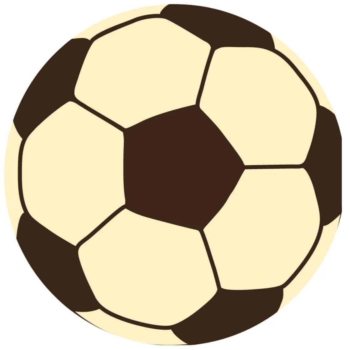 Callebaut Chocoladedecoratie Voetbal 189st* Chocolade Decoraties|Chocolade Decoraties