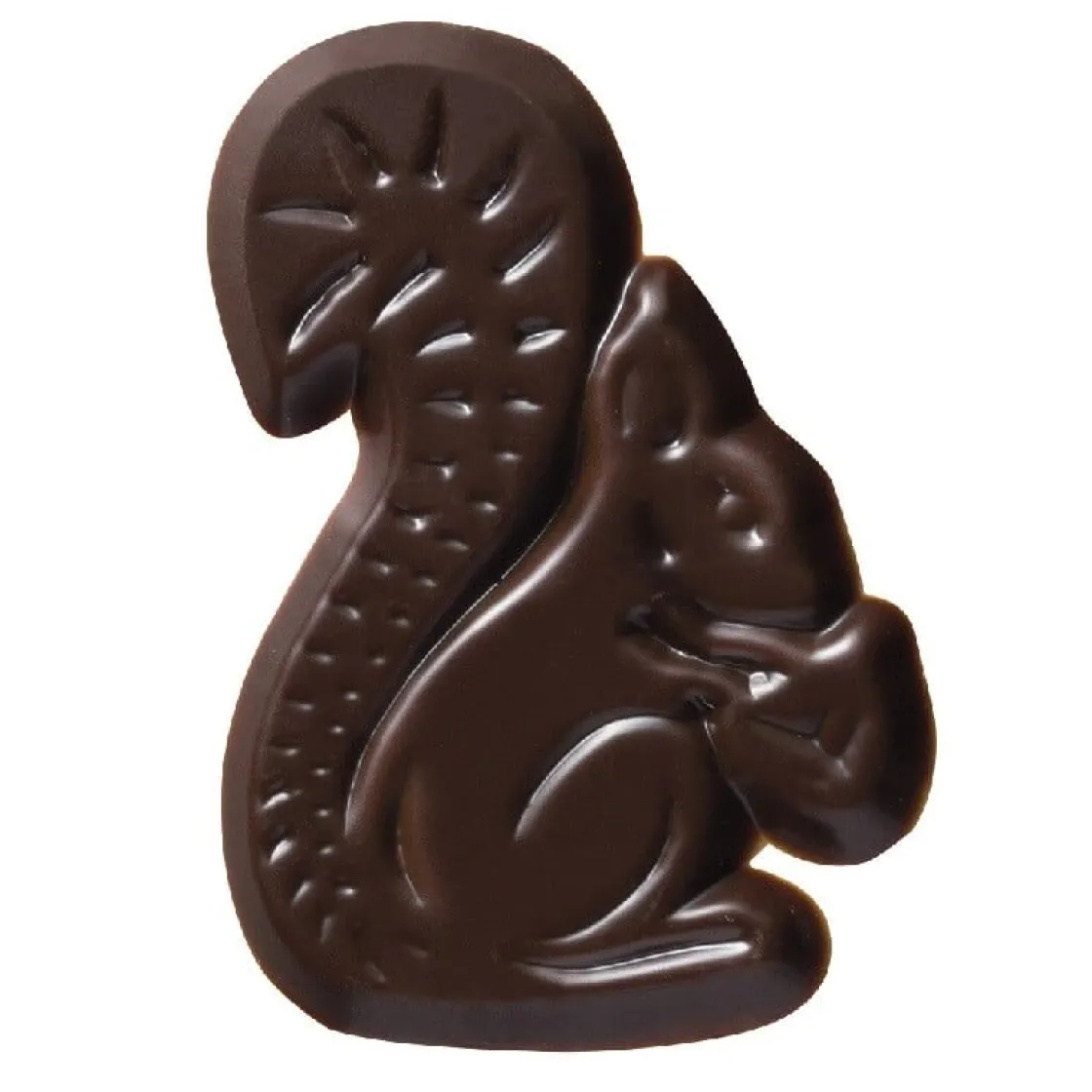 Callebaut Chocoladedecoratie Eekhoorntjes Puur 330st.* Chocolade Decoraties|Chocolade Decoraties