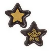 Callebaut Chocoladedecoratie Gouden Sterren Seal 108st.* Figuur Decoraties|Chocolade Decoraties