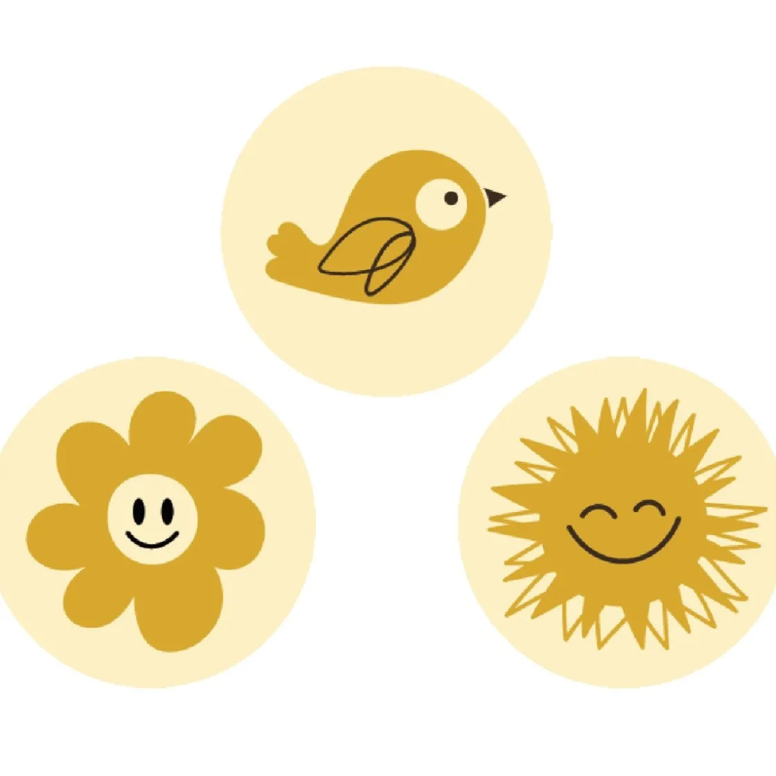 Callebaut Chocoladedecoratie Zonnige Dag 280st.* Figuur Decoraties|Chocolade Decoraties