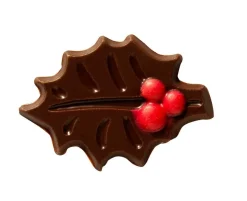 Callebaut Chocoladedecoratie Donkere Hulst Bladeren 240st* Figuur Decoraties|Chocolade Decoraties