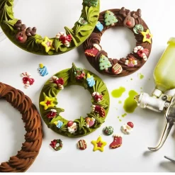 Callebaut Chocoladedecoratie Rendier 90st* Figuur Decoraties|Chocolade Decoraties