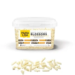 Callebaut Chocoladekrullen klein Wit 1kg* Chocolade Decoraties|Ijsdips