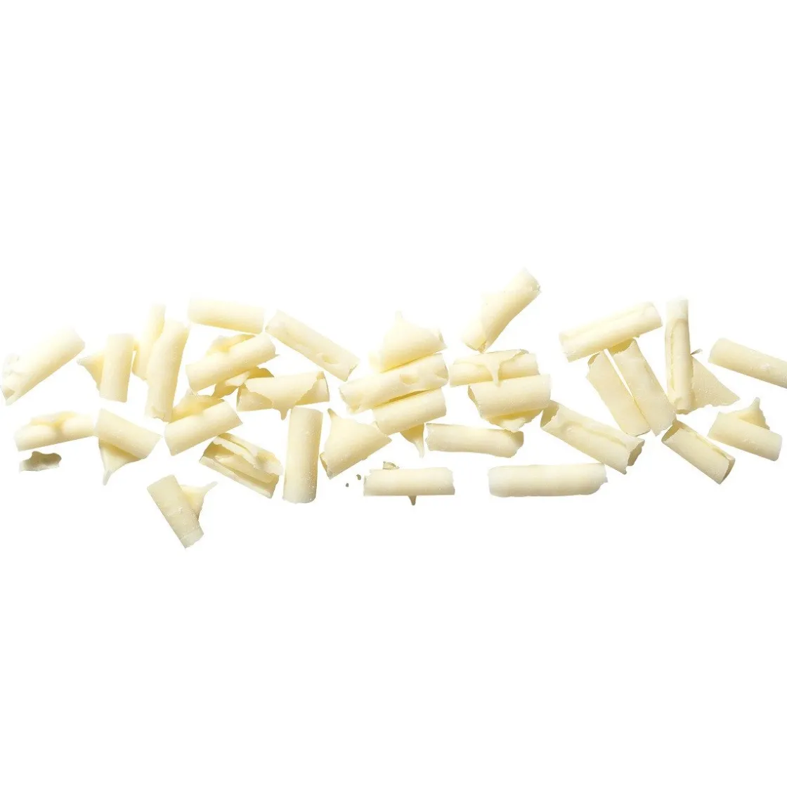 Callebaut Chocoladekrullen klein Wit 1kg* Chocolade Decoraties|Ijsdips