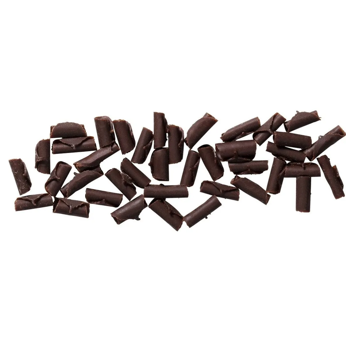 Callebaut Chocoladekrullen klein Puur 1kg* Chocolade Decoraties|Ijsdips