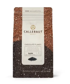 Callebaut Chocoladevlokken klein Puur 1kg* Chocolade Decoraties|Ijsdips