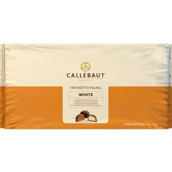 Callebaut Chocoladevulling Blok Wit 5kg* Chocolade Vullingen|Bonbonvullingen