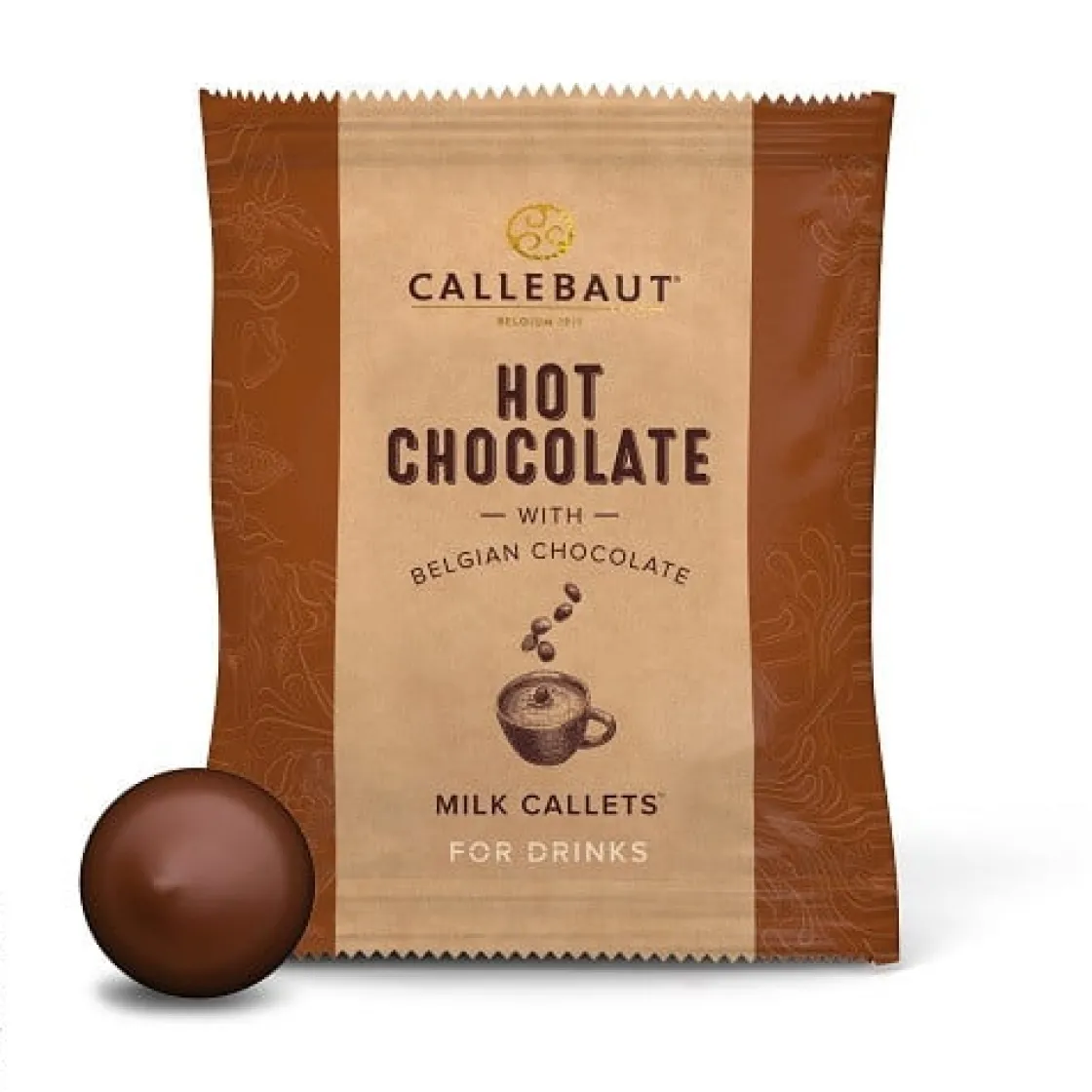 Callebaut Hot Chocolate callets Melk 35 gram (25x)* Chocolade|Chocolade Druppels