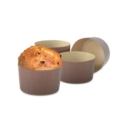 Decora Canasta/Panettone Bakvorm Ø7x6(h) cm 12 stuks* Bakvormen Papier