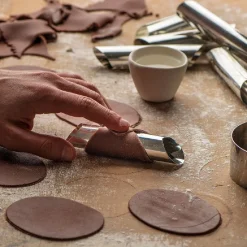 Decora Cannoli Vulrollen Siciliaans RVS 12cm Set/6* Dessertringen|Speciale Bakvormen